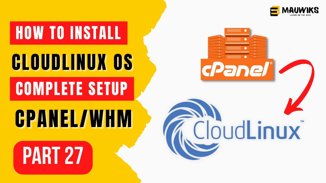 How to INSTALL and SETUP Cloudlinux on cPanel/WHM - Make Money with Websites Part 27