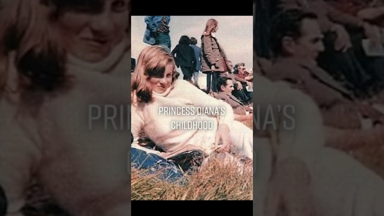 #shorts Princess Diana's childhood 💓💓💓 #princessdiana #diana