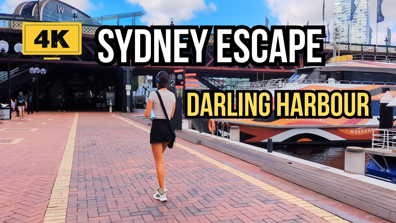 Walking Sydney’s Waterfront: Barangaroo Crown to Paddy's Market | Early Morning Stroll