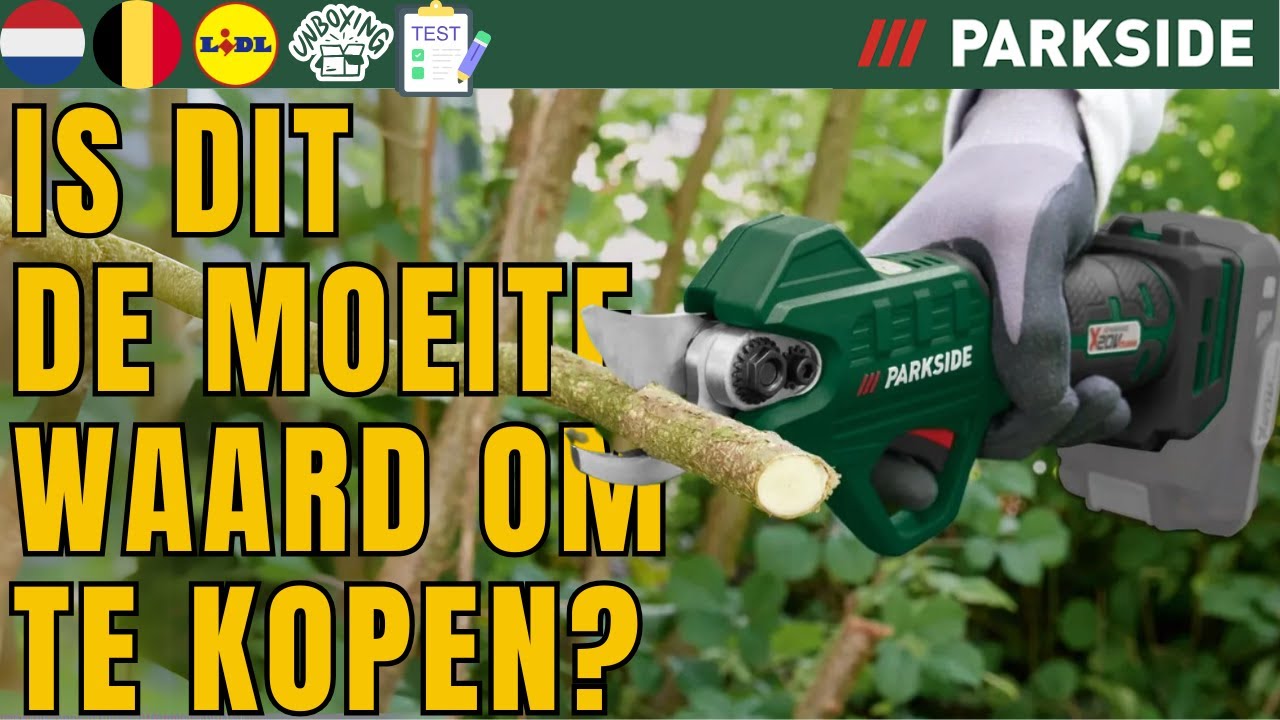 ACCU-TAKKENSCHAAR 20 V Parkside PAAS 20-Li B1 DUTCH NEDERLANDS  BELGIUM LIDL