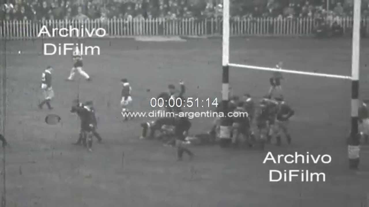 Wales vs New Zealand - Rugby International Match 1967