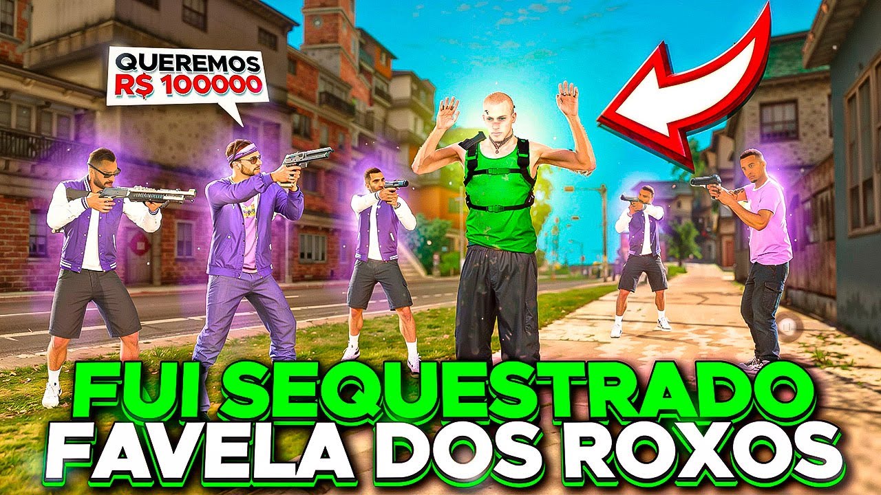 ENTREI NOS VERDES E FUI SEQUESTRADO PELOS ROXOS! DEU RUIM RIO RISE