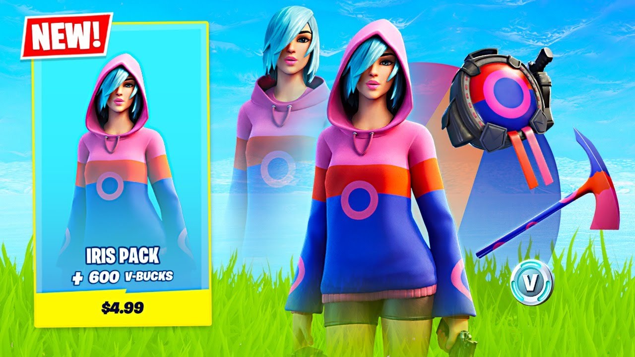 Winning in Solos! *New Iris Starter Pack* (Fortnite Battle Royale)