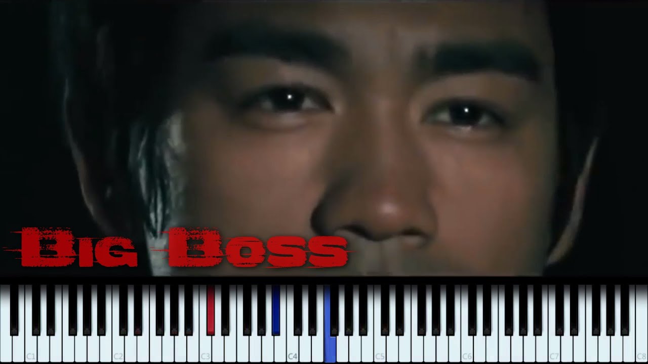 Bruce Lee's Big Boss Amazing Piano Cover