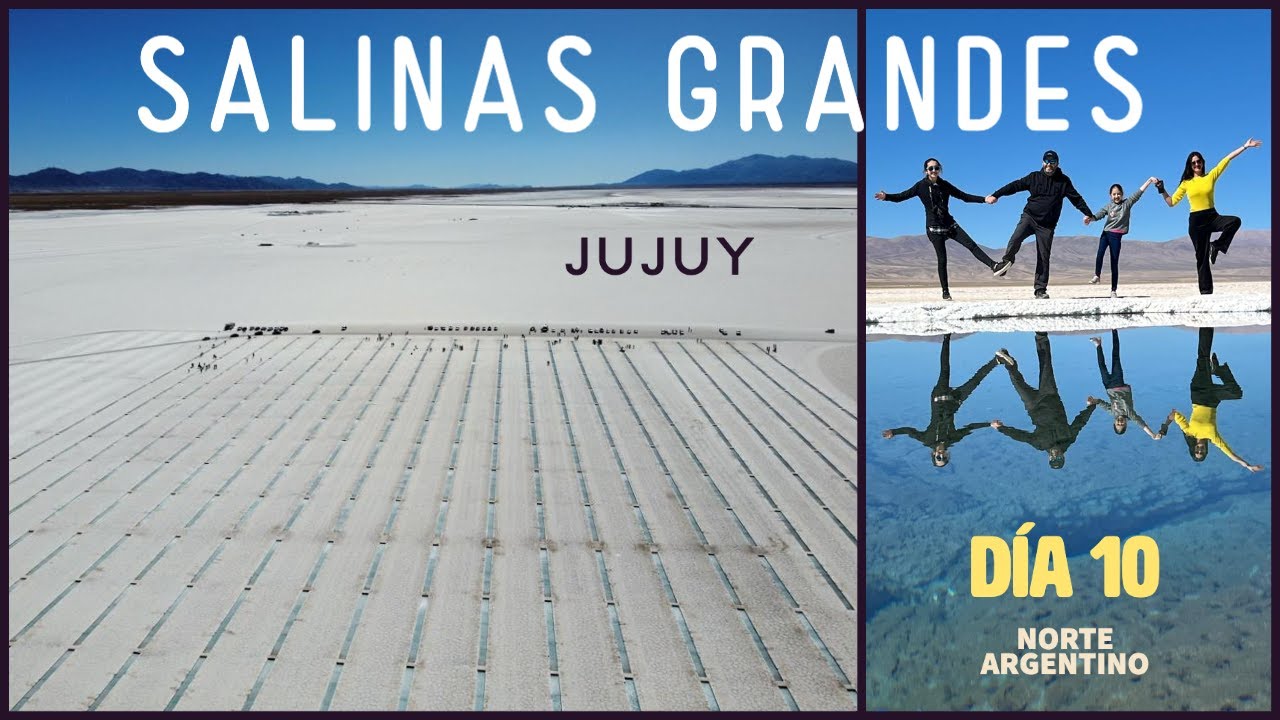 Las hermosas SALINAS GRANDES en Jujuy