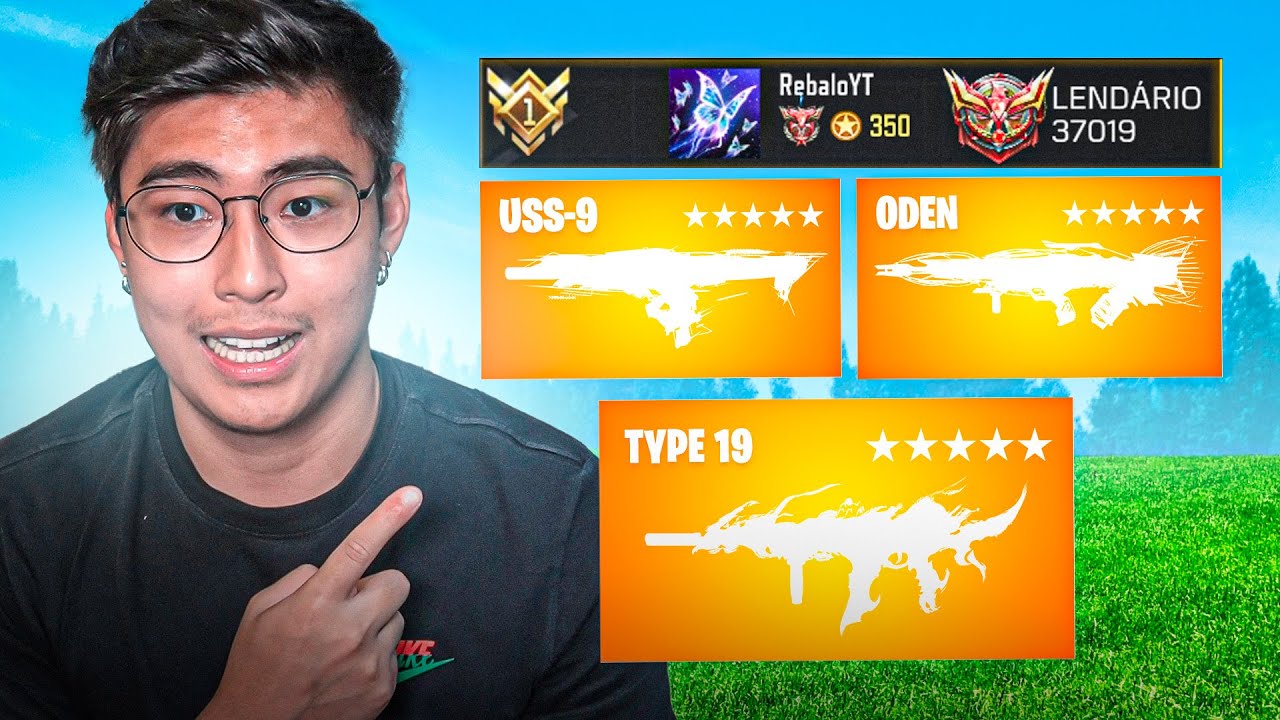 DESTRUÍ A RANKED COM AS CLASSES DO TOP 1 GLOBAL NO COD MOBILE! (REBALO)