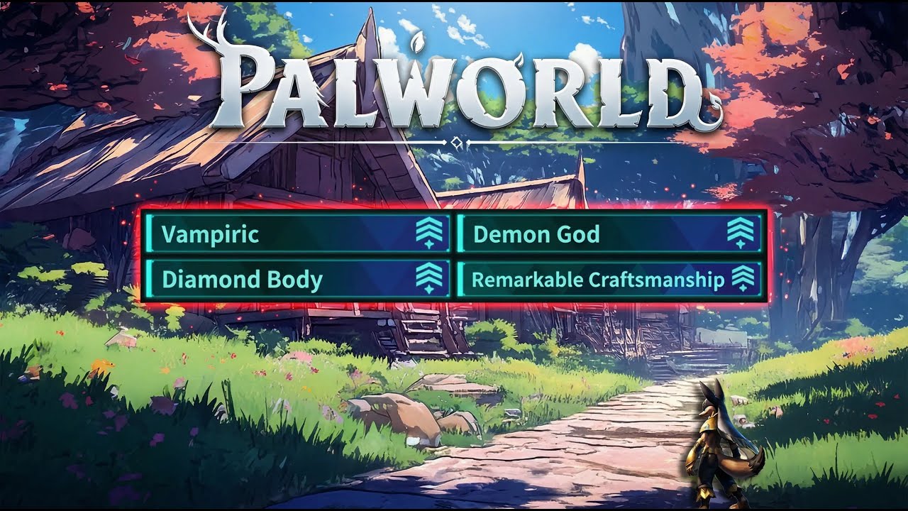 How to Get ANY Passive Skill FAST in Palworld!