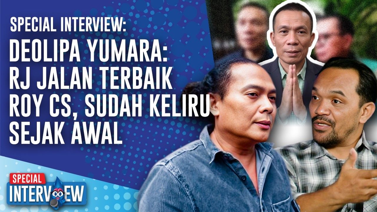 SPECIAL INTERVIEW: Rismon Ajukan RJ, Deolipa Yumara: Mereka Sudah Salah Sejak Awal