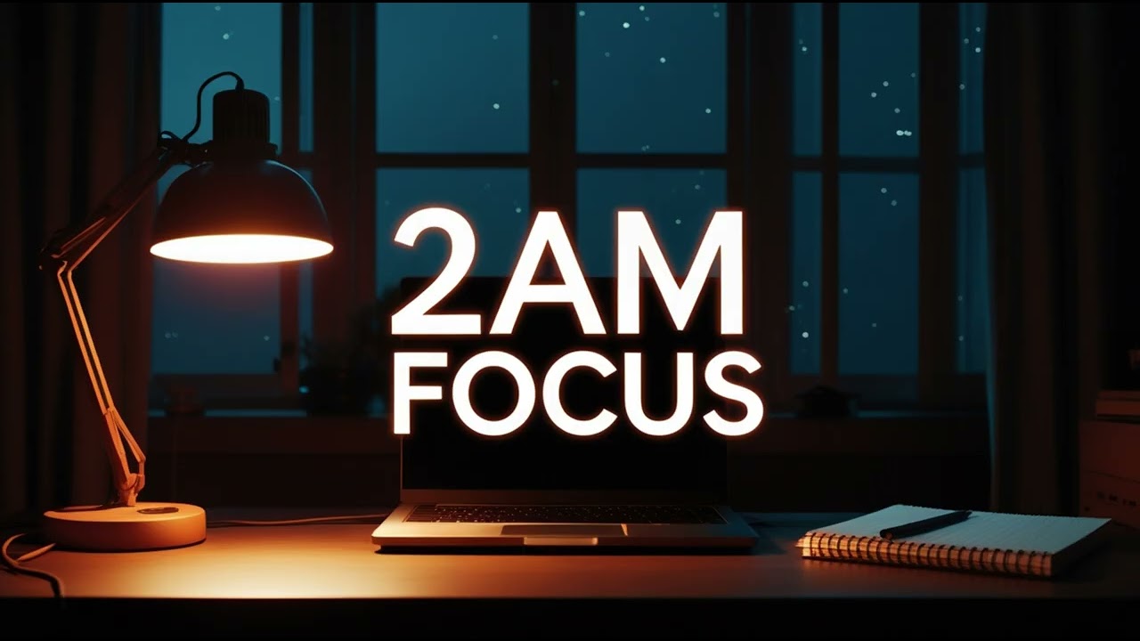 1 Hour Late Night Focus Music for Overthinking Minds (No Lyrics)