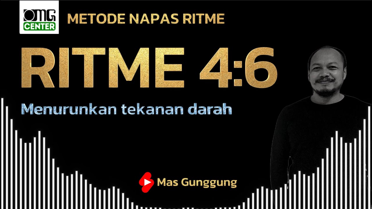 OMG AUDIO - RITME 4:6 | RITME PENURUN TEKANAN DARAH 02 | METODE NAPAS RITME