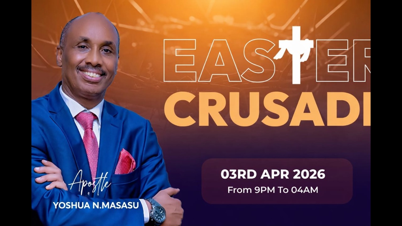 🔴 𝐋𝐈𝐕𝐄 | 𝐄𝐀𝐒𝐓𝐄𝐑 𝐂𝐑𝐔𝐒𝐀𝐃𝐄 | 𝐖𝐢𝐭𝐡 𝐀𝐏𝐎𝐒𝐓𝐋𝐄 𝐘𝐎𝐒𝐇𝐔𝐀 𝐍. 𝐌𝐀𝐒𝐀𝐒𝐔