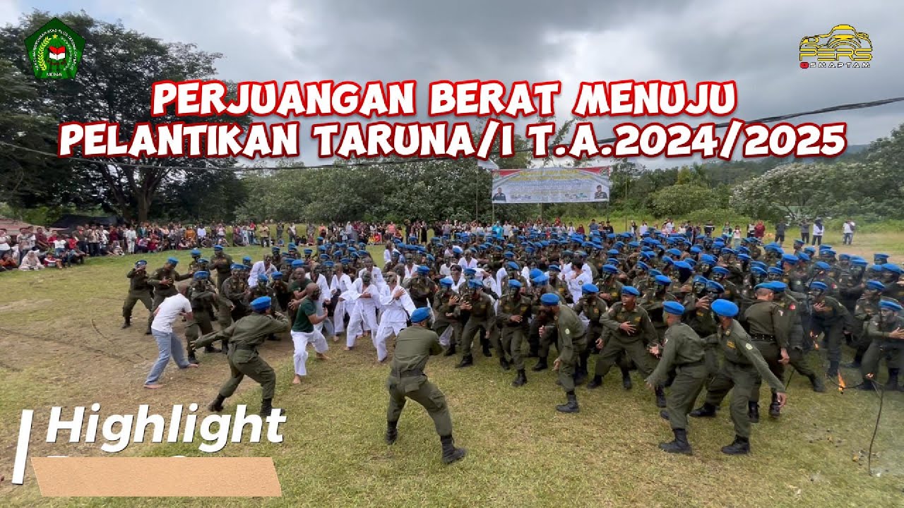 Perjuangan Berat Menuju Pelantikan Taruna/i T.A. 2024/2025 | Highlight Perkemahan Sibolangit Part 1