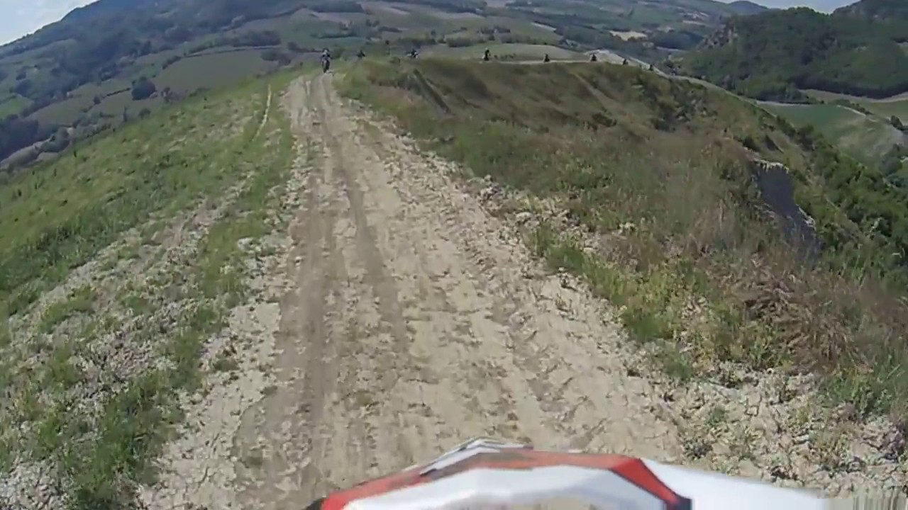 XT500 Saltafossi 2017 Discesa Monte Mauro
