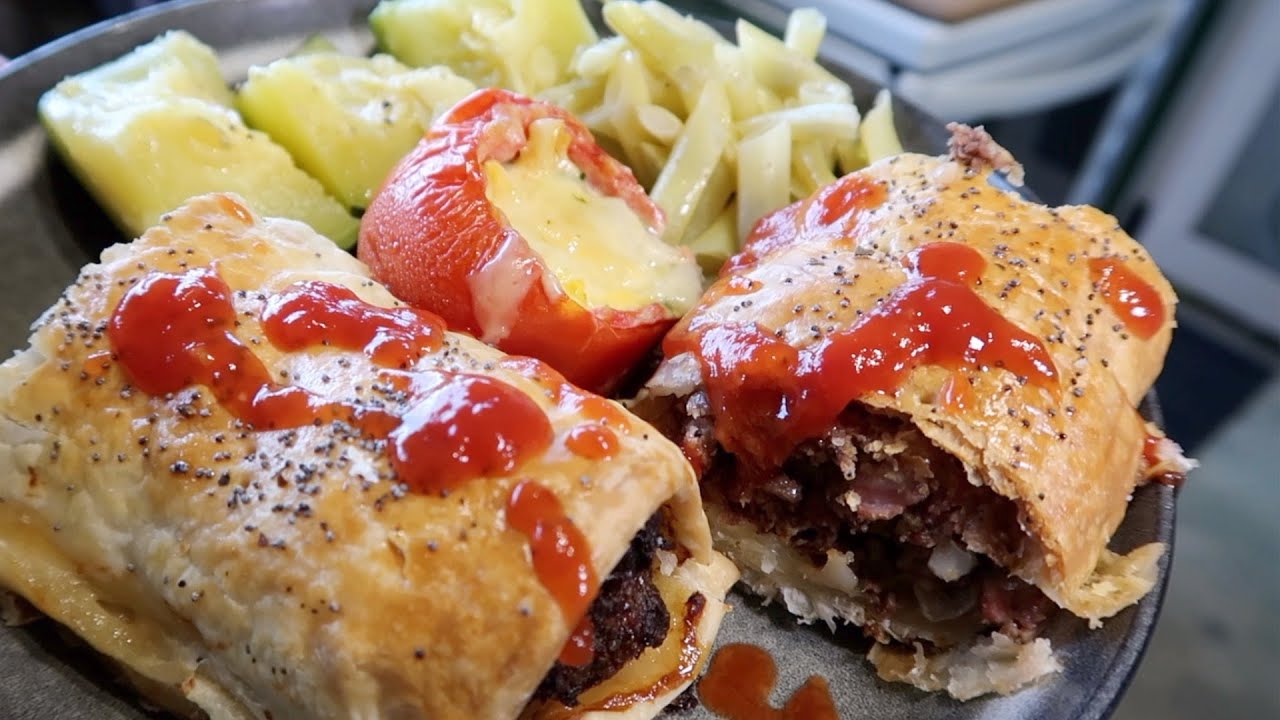 Delicious WILD VENISON & Fatty Bacon Sausage Rolls
