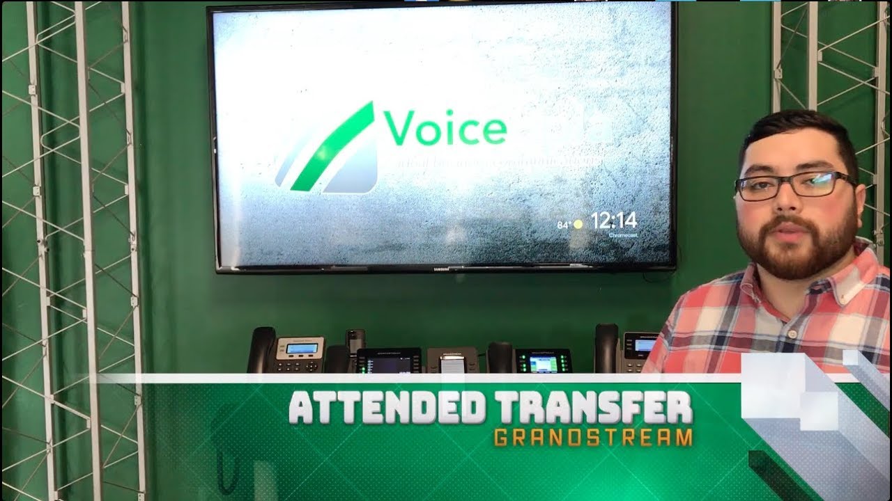 How to do an Attended Transfer on Grandstream || VoIP Tutorial
