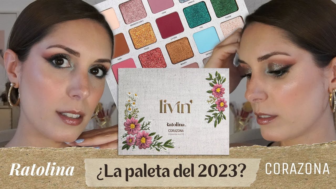 LIVIN' RATOLINA X CORAZONA | La paleta más esperada | REWIEW - PASO A PASO