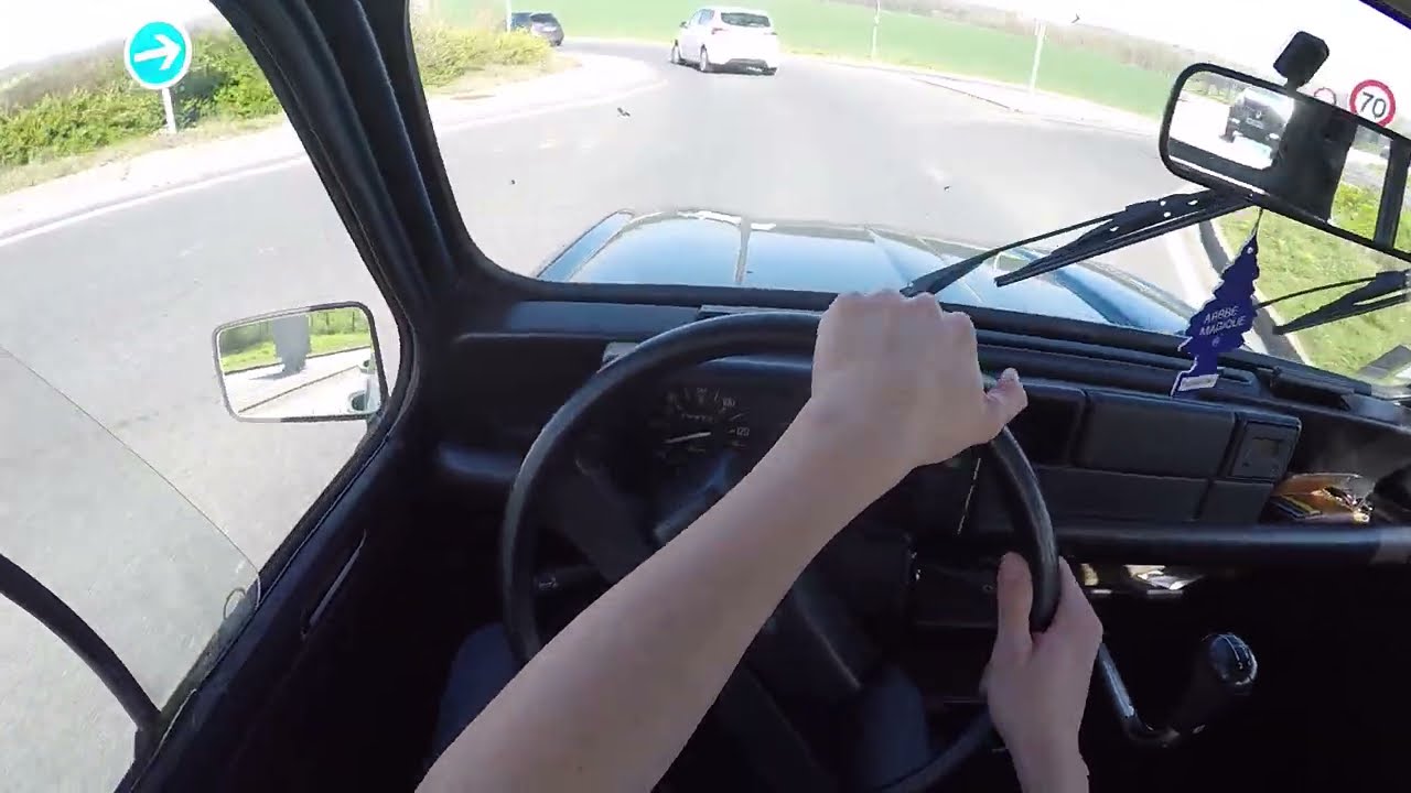 Renault R4 1.1 Cl&eacute;on (1987) - POV Drive