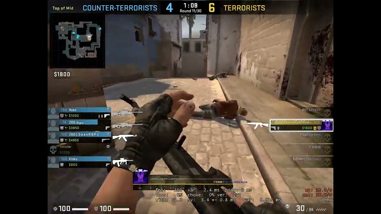 1v5 Clutch