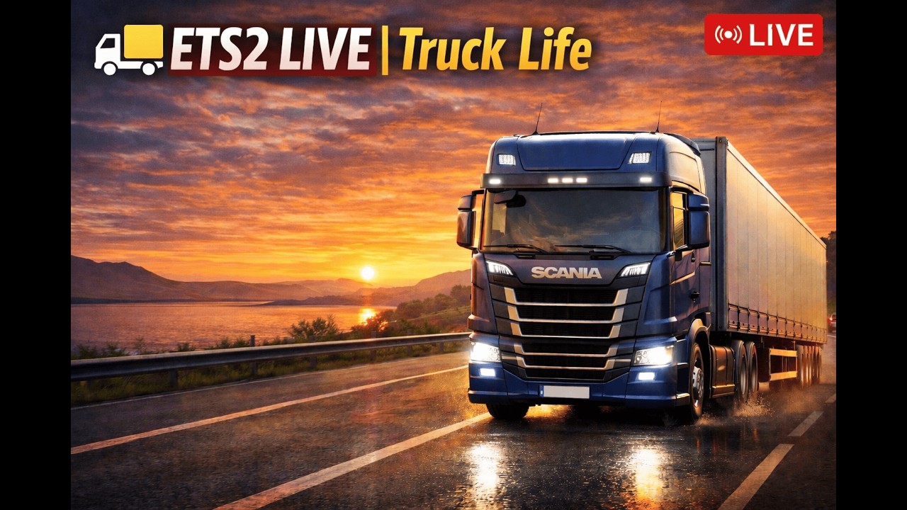 ETS2 LIVE | Truck Life PC GAMEPLAY