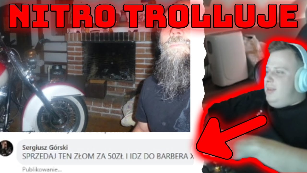 NITRO TROLLUJE NA GRUPACH MOTOCYKLOWYCH *DOSTAŁ BANA*