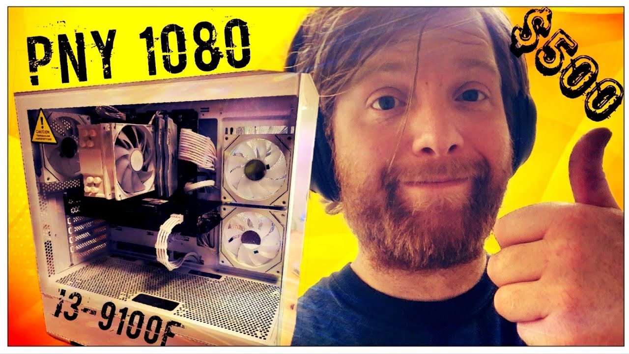 Building A $500 Gaming PC! + Gameplay