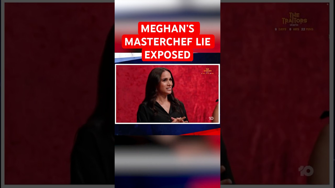 Meghan Markle RUMBLED for telling LIE AFTER LIE during car crash Masterchef Australia appearance