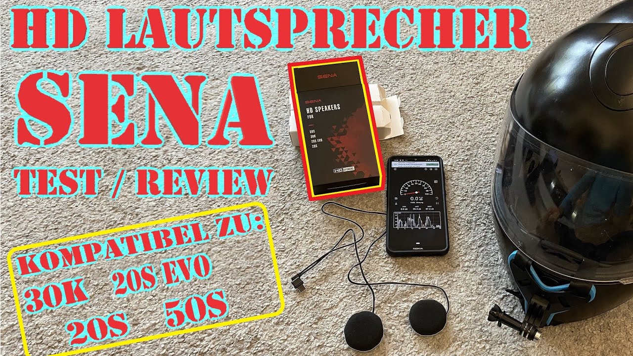 Sena HD Lautsprecher im ausführlichen Test - Review der neuen Sena HD Speaker