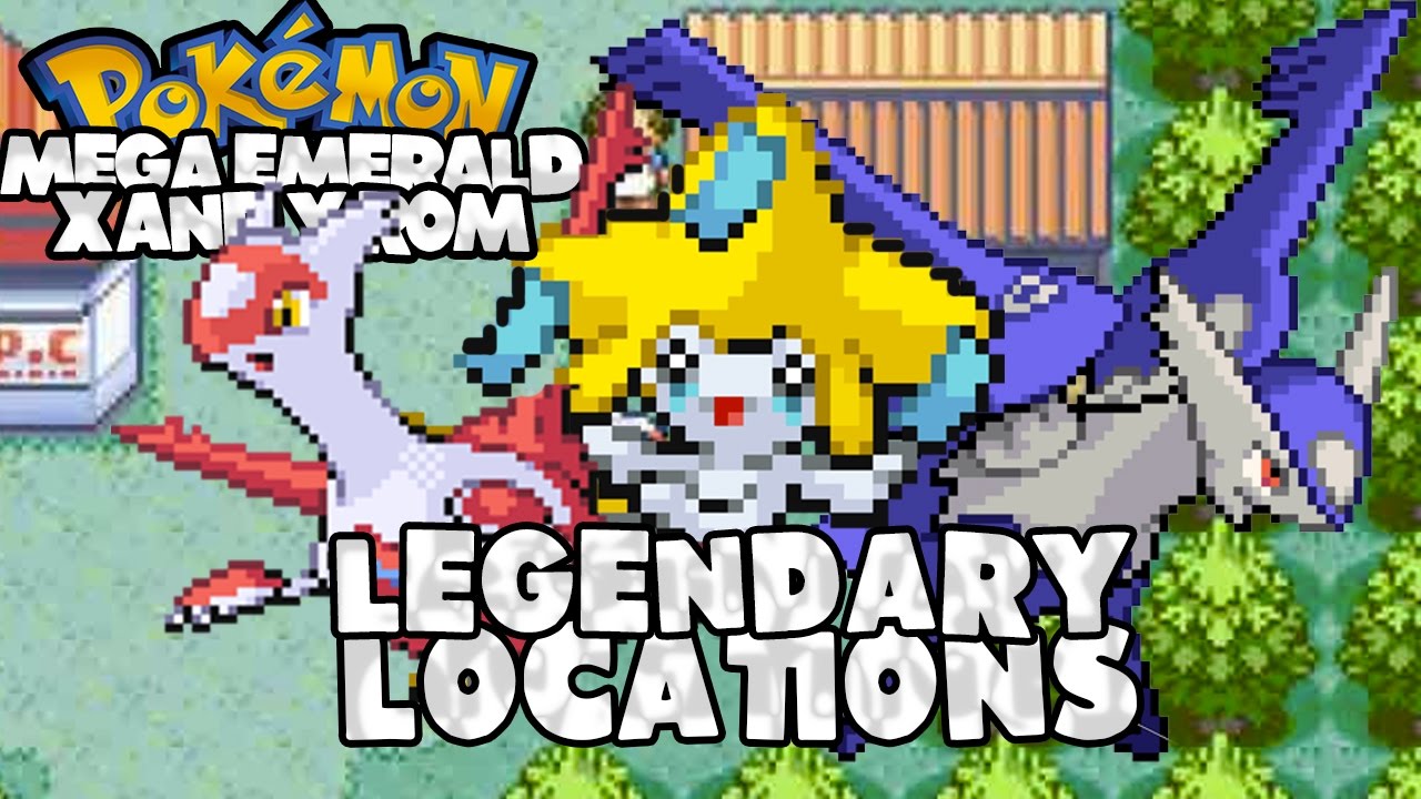 Pokemon Mega Emerald XY Edition: Legendary Locations (Mega Latios, Latias & Jirachi)