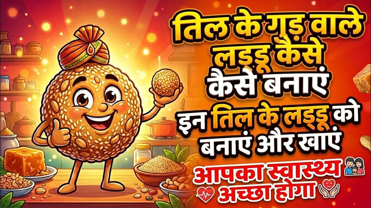 तिल गुड़ के लड्डू (Til ke ladoo) बनाना बहुत हीं आसान है,इस तरीके से तिल के लड्डू बनाएं।