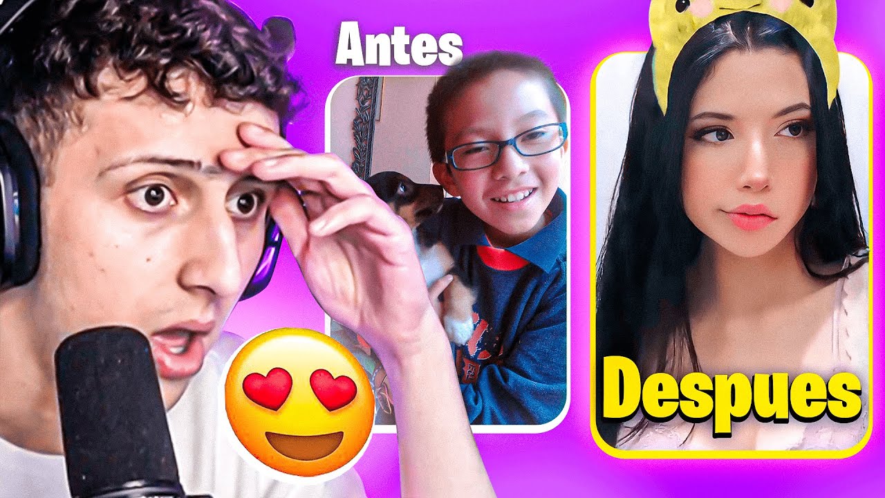 REACCIONANDO A LOS MEJORES GLOW UPS DE MIS SEGUIDORES 😱 *bastante 🥵*