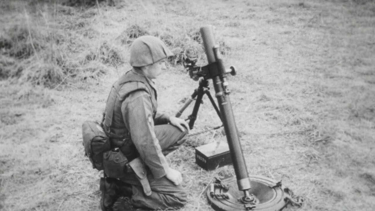 81-мм миномет M29 — оригинальный учебный фильм армии США, снятый в 1962 году, в формате 4K HD.