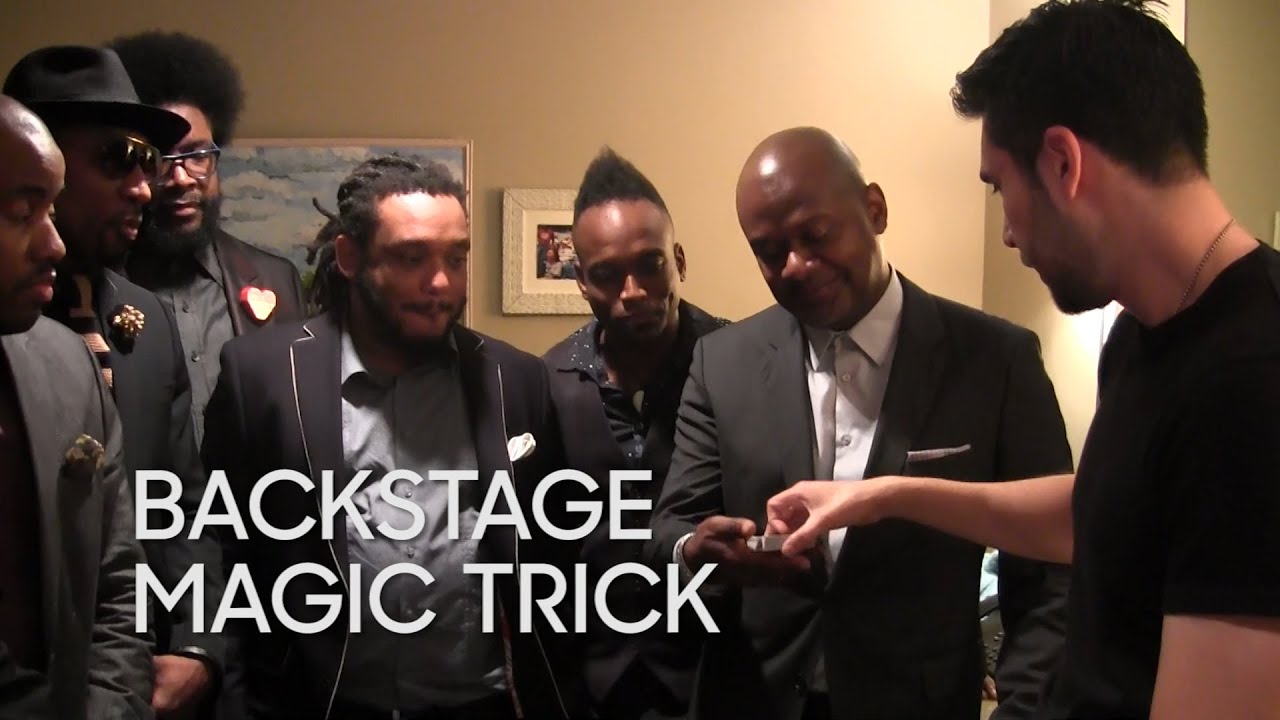 Backstage Magic Trick: Dan White and The Roots