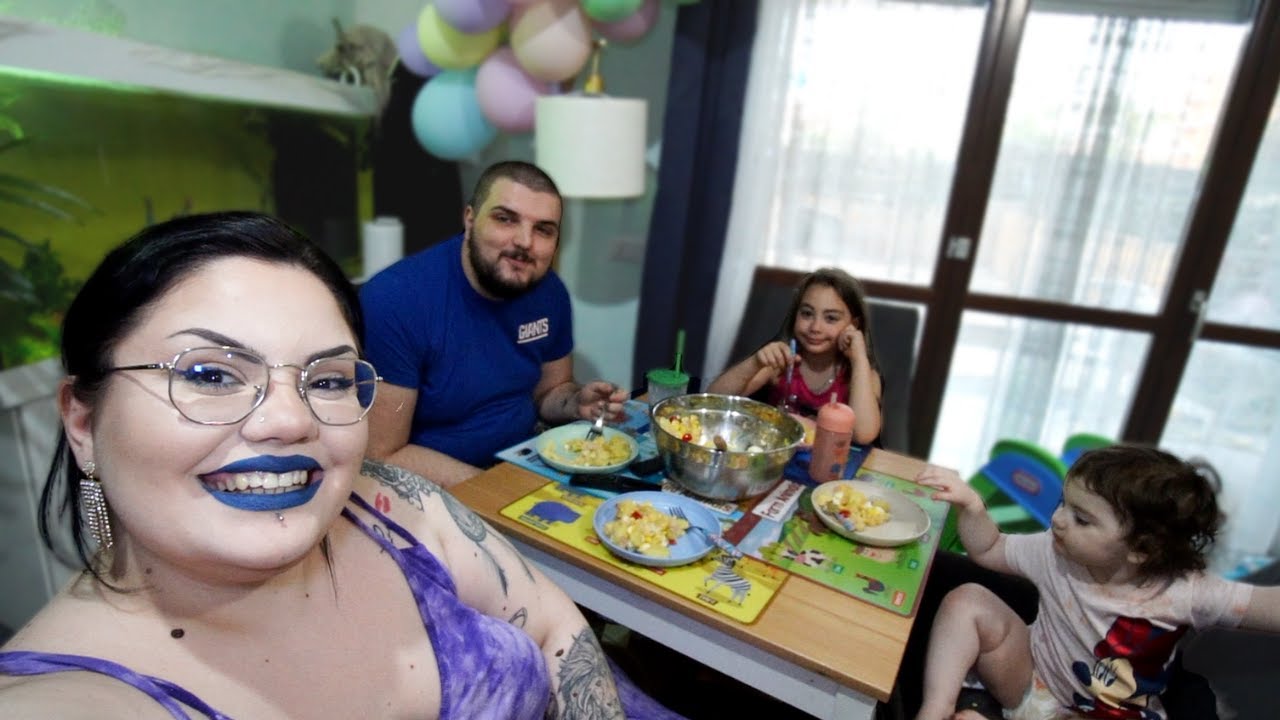 UNA SERATA IN FAMIGLIA! * EPIC FAIL NUOVA RICETTA PER ZOE */ chiara paradisi
