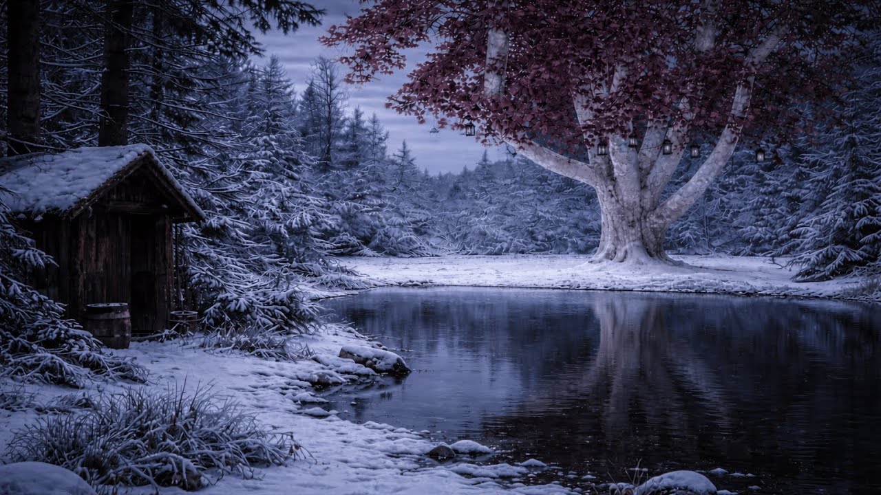 The Quiet Tree | Relaxing Winter Ambient for Stress Relief