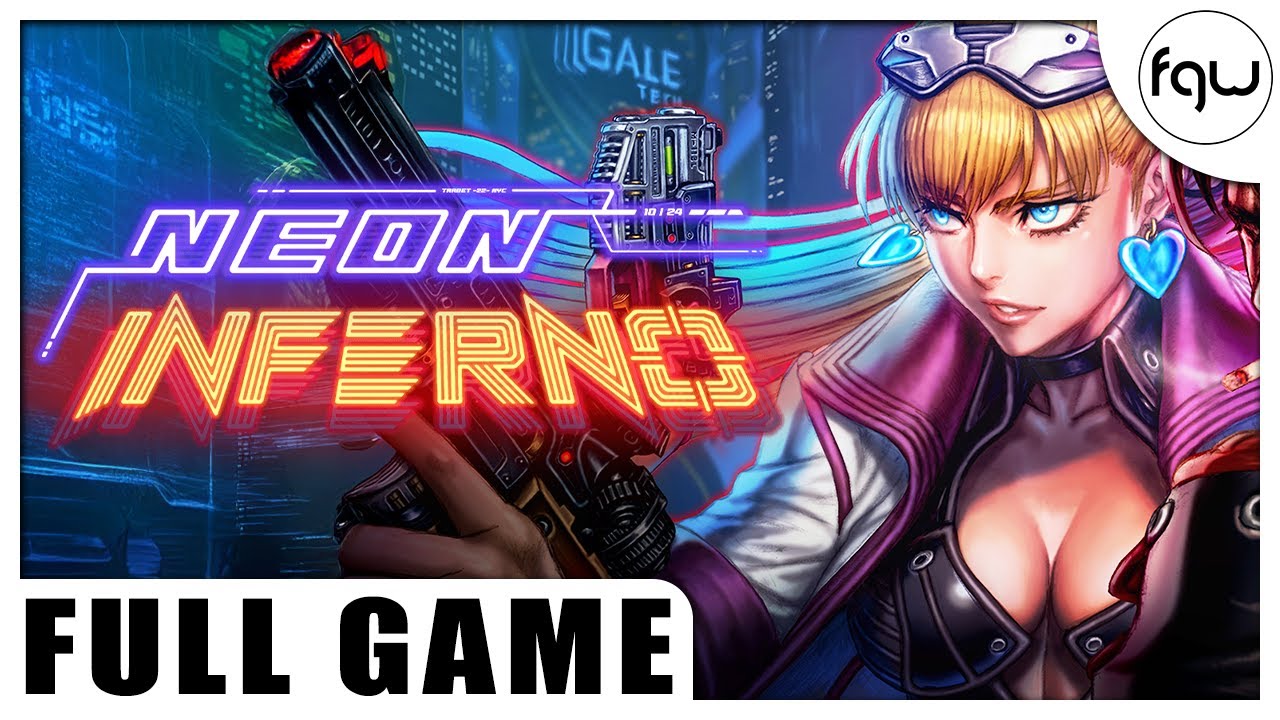 NEON INFERNO Gameplay Walkthrough FULL GAME (PC 4K 60FPS) - No Commentary