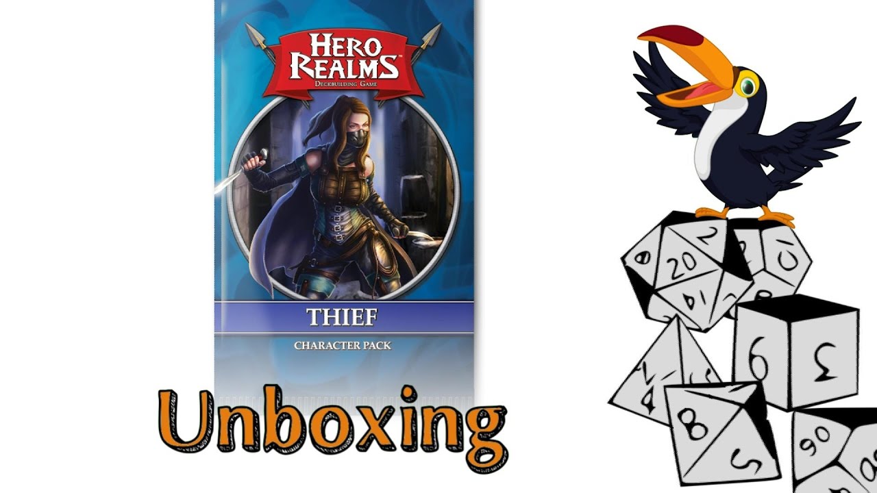 Hero Realms Thief Character Pack Unboxing