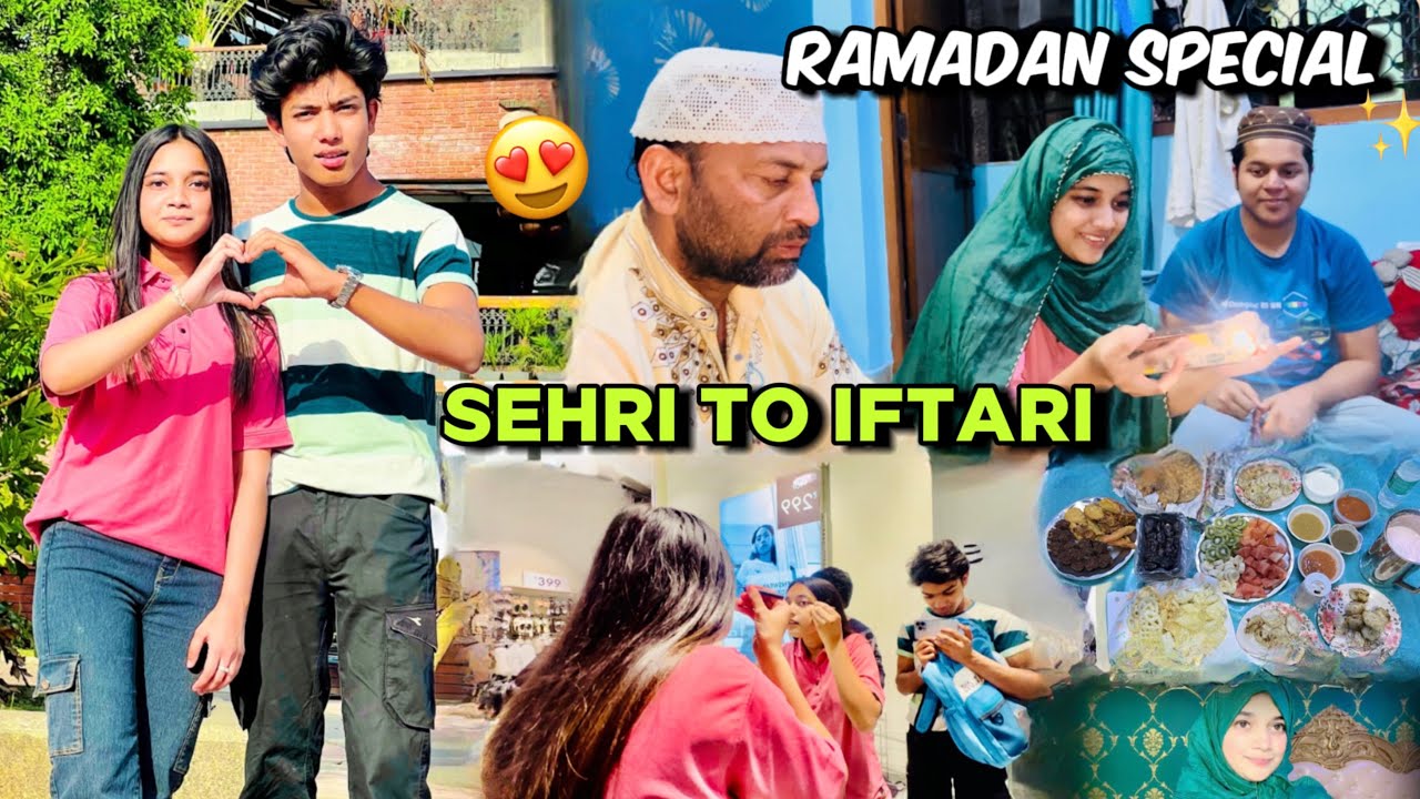 This Ramadan 🌙 Something Special 😍| Sehri to iftaar Routine ✨