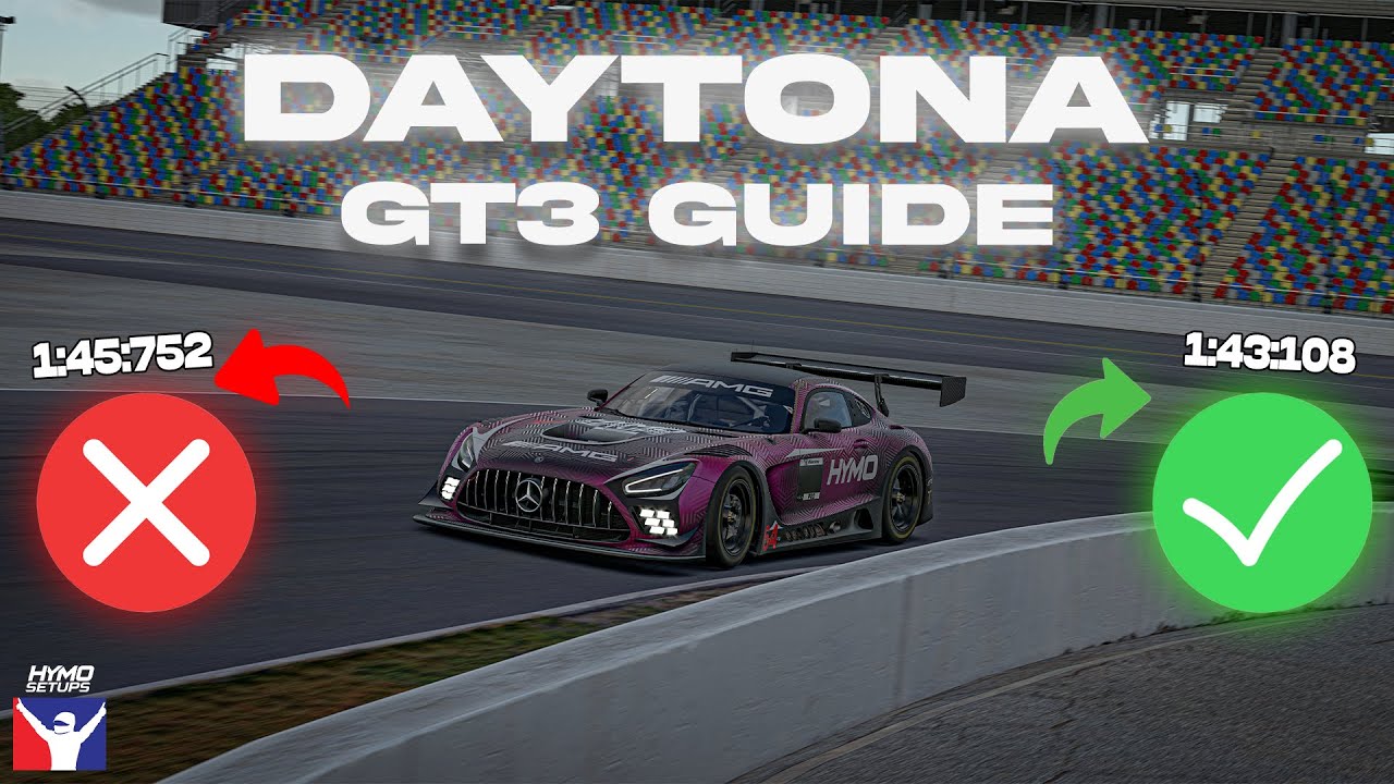 HOW TO DO DAYTONA IN iRacing | GT3 Track Guide & Tips