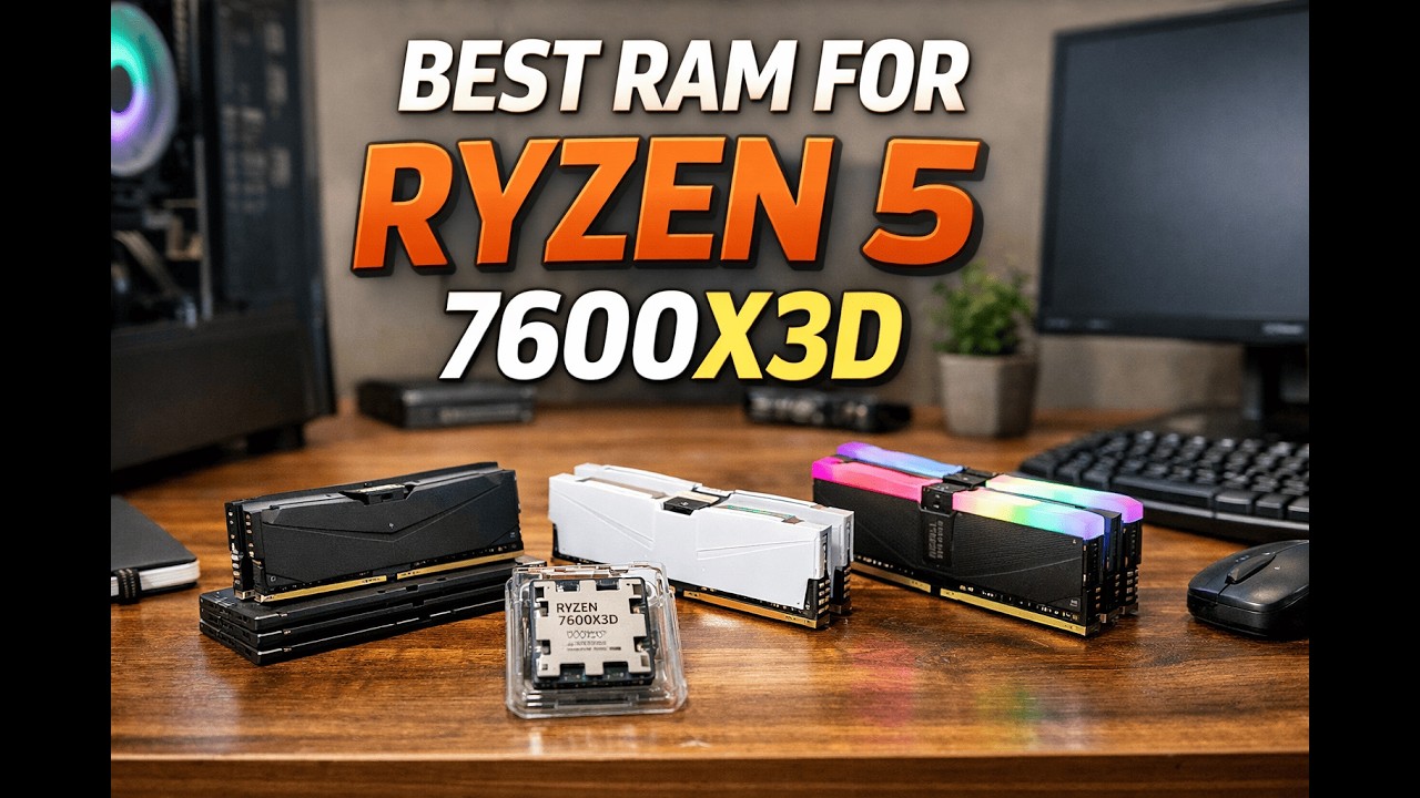 Best RAM for Ryzen 5 7600X3D