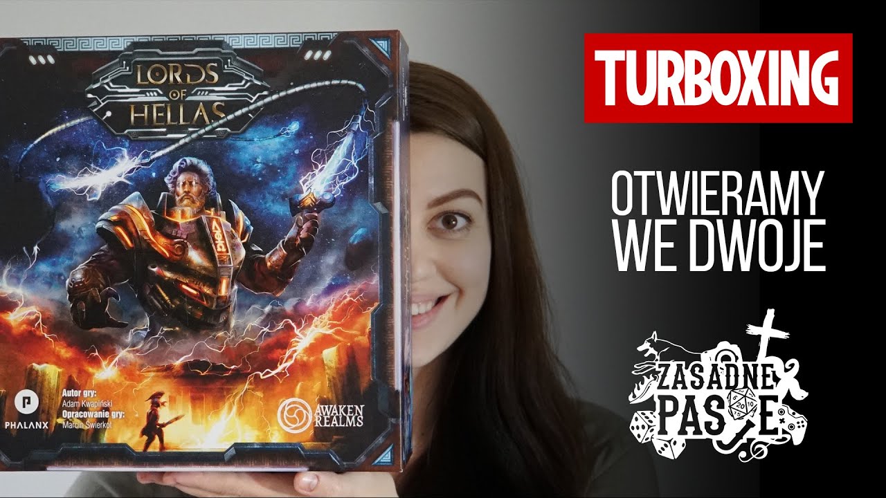OTWIERAMY WE DWOJE - Lords Of Hellas od Awaken Realms!!!