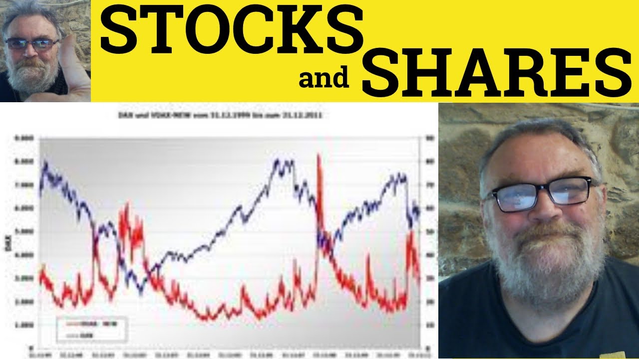 🔵 Stocks and Shares Meaning - Stocks Meaning - Shares Examples - Stocks Defined - Business English