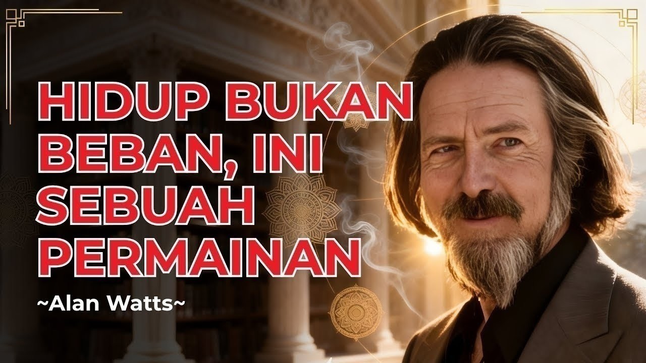 Alan Watts Menjelaskan: Mengapa Kita Terlalu Serius Menjalani Hidup?