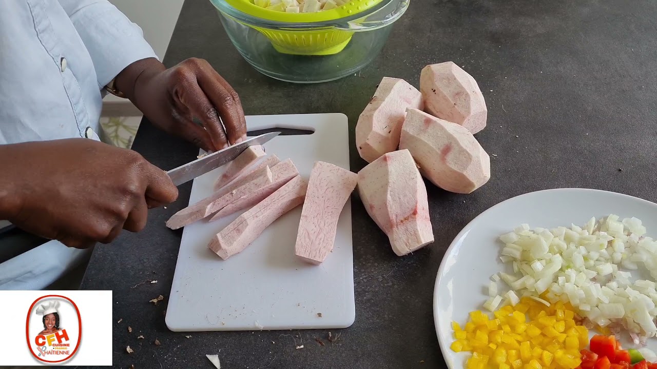 Acras HAÏTIEN  (VEGAN)  A Base De Manioc Et De Taro.