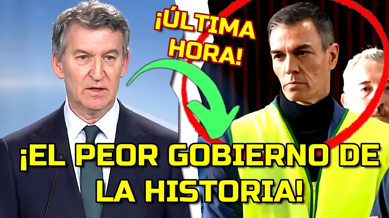FEIJÓO sentencia a SÁNCHEZ: 