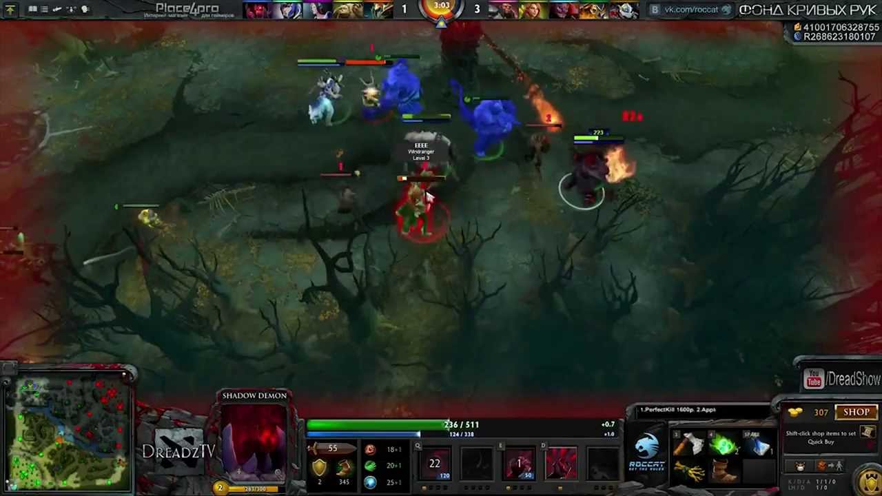 Dota 2 by Dread & Co. Кавказская дота под зажигательные ритмы  лезгинки.