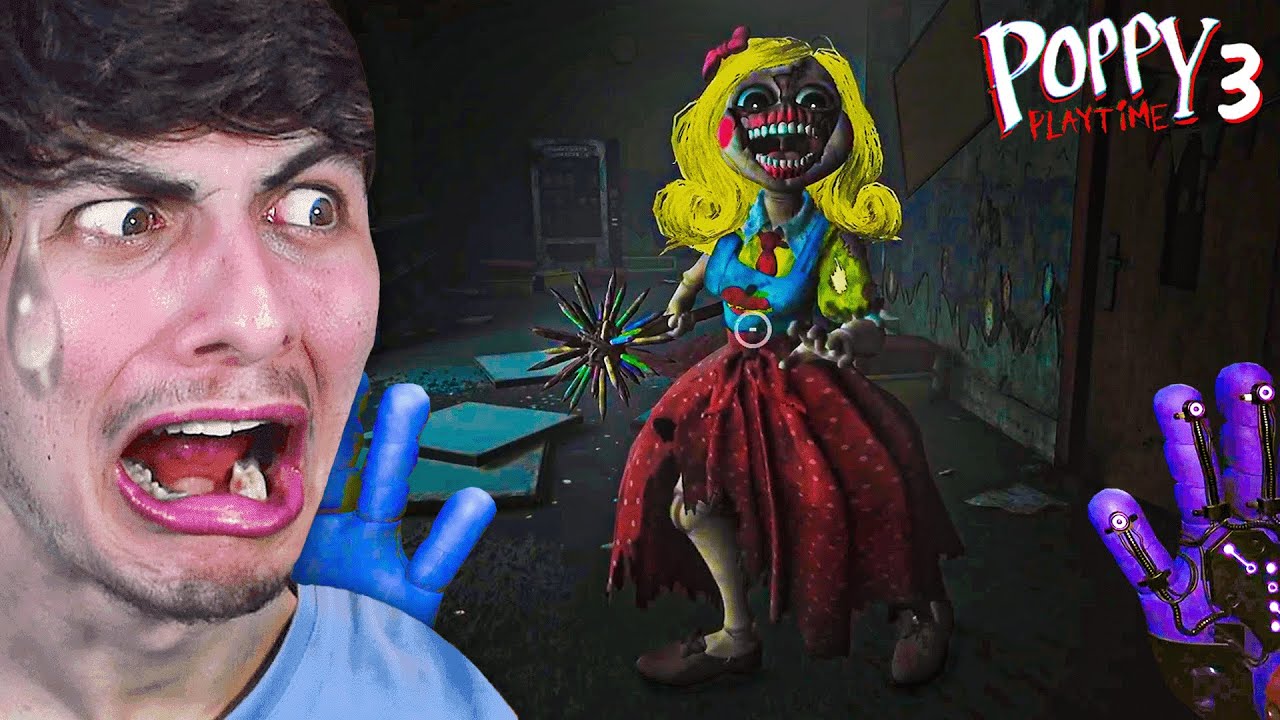 LA PROFESSEUR DE POPPY PLAYTIME CHAPITRE 3 EST COMPLETEMENT FOLLE !! (elle veut me tuer)