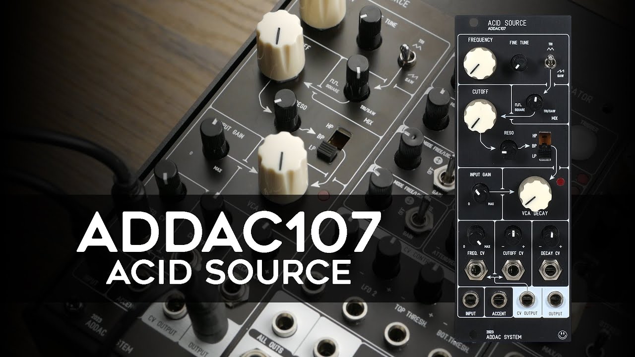 ACID SYNTH VOICE | ADDAC System - ADDAC107 Acid Source