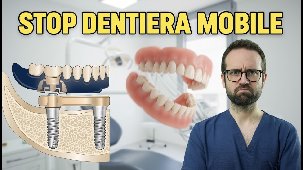 DENTIERA A BOTTONI: ADDIO PROTESI MOBILE