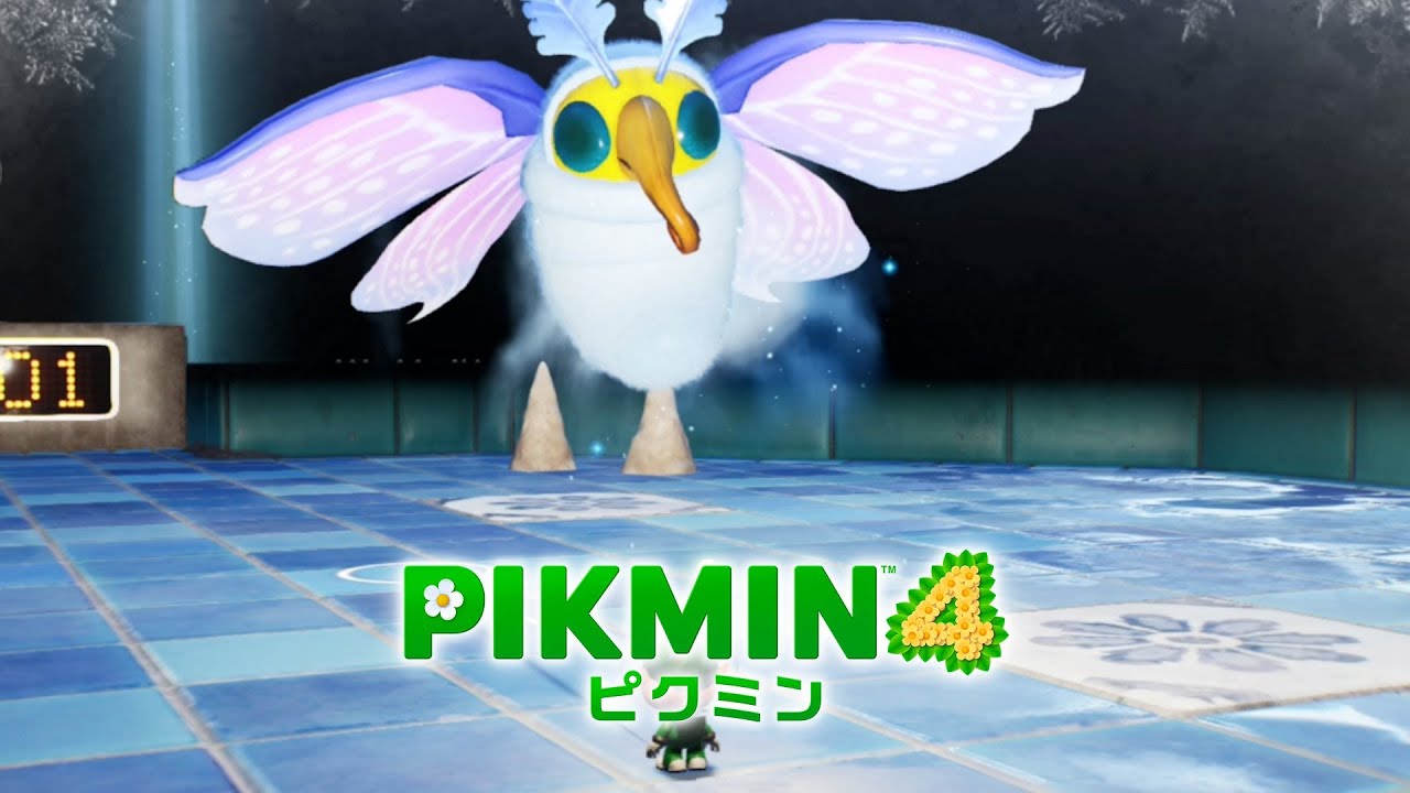 【ピクミン4】#15  氷の繭を纏う巨大蛾に襲われた
