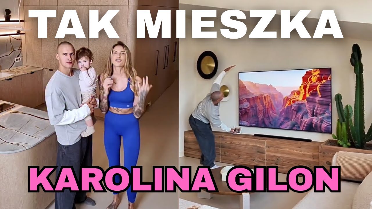 KAROLINA GILON pokazała swoje piękne mieszkanie‼️